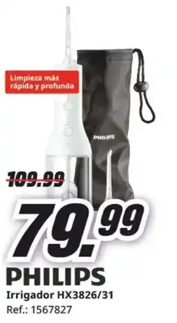 MediaMarkt PHILIPS Irrigador HX3826/31 oferta