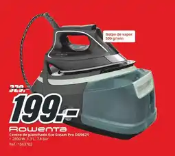 MediaMarkt ROWENTA Centro de planchado Eco Steam Pro DG9621 oferta