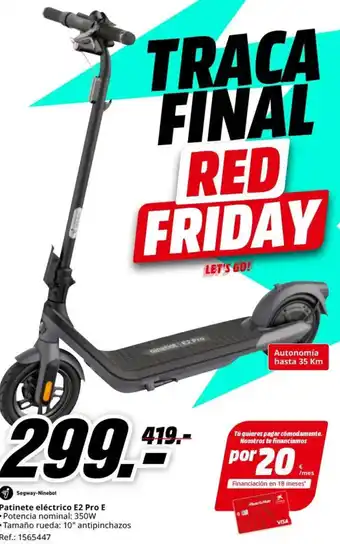 MediaMarkt Patinete eléctrico E2 Pro E oferta