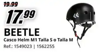 MediaMarkt BEETLE Casco Helm M1 Talla S o Talla M oferta