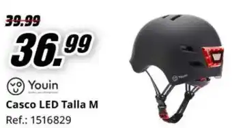 MediaMarkt YOUIN Casco LED Talla M oferta