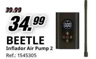 MediaMarkt BEETLE Inflador Air Pump 2 oferta