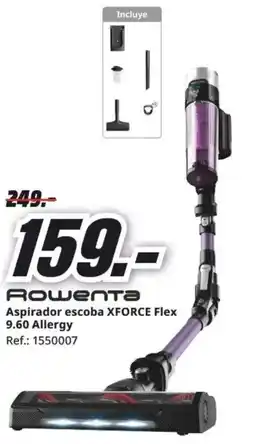 MediaMarkt ROWENTA Aspirador escoba XFORCE Flex 9.60 Allergy oferta
