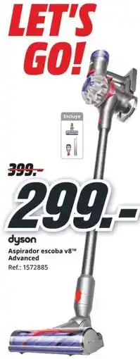 MediaMarkt DYSON Aspirador escoba v8™ oferta