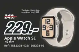 MediaMarkt Apple Watch SE 40 mm oferta