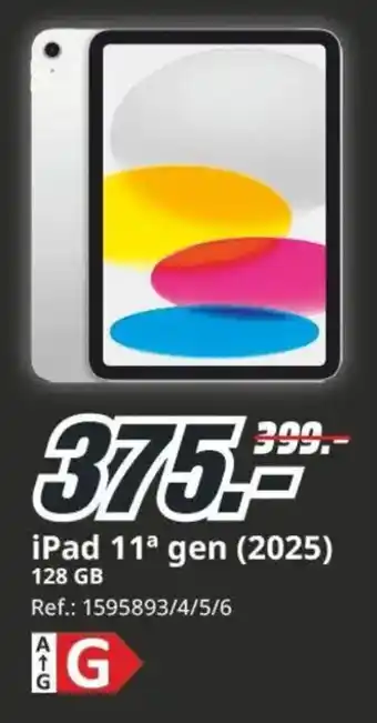 MediaMarkt iPad 11ª gen (2025) oferta