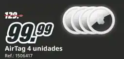 MediaMarkt AirTag 4 unidades oferta