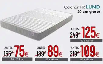 Atrapamuebles LUND Colchón oferta