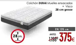 Atrapamuebles DUBAI Colchón Muelles ensacados oferta