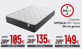 Atrapamuebles UPPSALA Colchón + Visco oferta