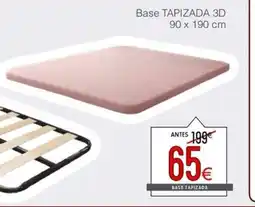 Atrapamuebles TAPIZADA 3D Base oferta