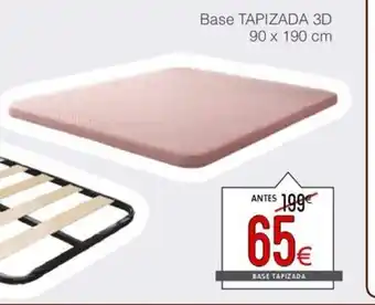 Atrapamuebles TAPIZADA 3D Base oferta