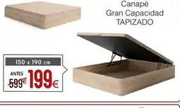 Atrapamuebles TAPIZADO Canapé Gran Capacidad oferta