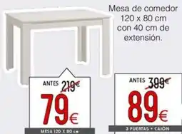 Atrapamuebles Mesa de comedor oferta