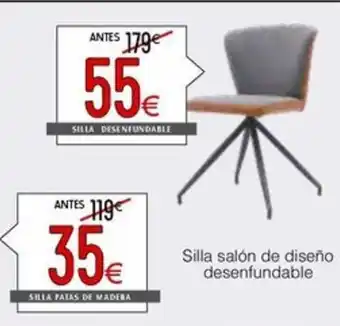 Atrapamuebles Silla desenfundable oferta