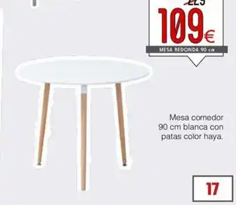 Atrapamuebles Mesa redonda oferta