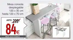 Atrapamuebles Mesa consola desplegable oferta
