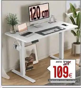 Atrapamuebles Escritorio elevable electrico oferta