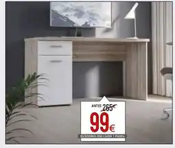 Atrapamuebles Escritorio con cajón y puerta oferta