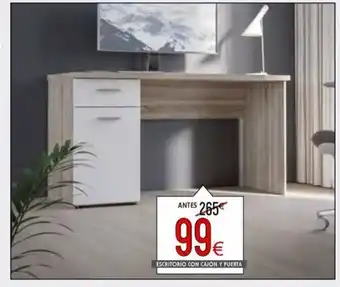 Atrapamuebles Escritorio con cajón y puerta oferta