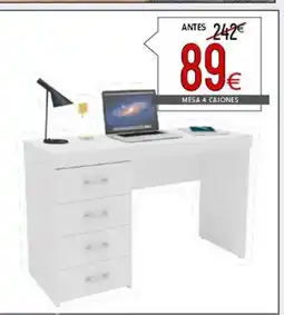 Atrapamuebles Mesa 4 cajones oferta