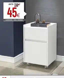 Atrapamuebles Cajonera con ruedas oferta