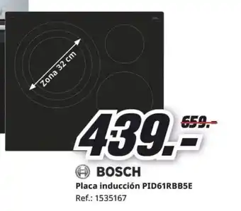 MediaMarkt Placa inducción PID61RBB5E oferta