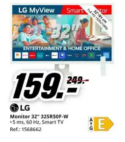 MediaMarkt LG Monitor 32" 32SR50F-W oferta
