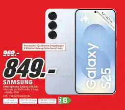 MediaMarkt SAMSUNG Smartphone Galaxy S25 5G oferta