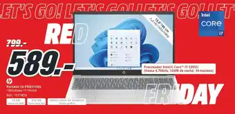 MediaMarkt HP Portátil 15-FD0111NS oferta