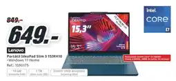MediaMarkt LENOVO Portátil IdeaPad Slim 3 15IRH10 oferta