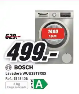 MediaMarkt BOSCH Lavadora WUU28T8XES oferta
