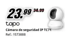MediaMarkt TAPO Cámara de seguridad IP TC71 oferta