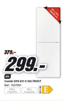 MediaMarkt Combi OFK 611 E NO FROST oferta