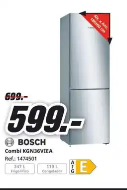 MediaMarkt BOSCH Combi KGN36VIEA oferta