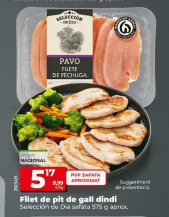 Dia Filet de pit de gall dindi oferta