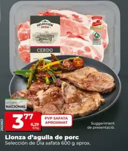Dia Llonza d'agulla de porc oferta