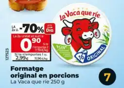 Dia Formatge original en porcions oferta