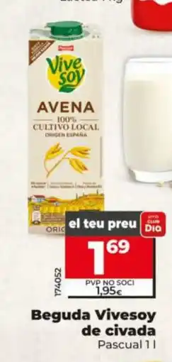 Dia Beguda Vivesoy de civada oferta