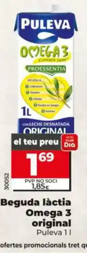 Dia Beguda làctia Omega 3 original oferta