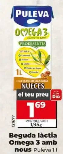Dia Beguda làctia Omega 3 amb nous oferta
