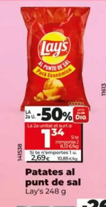 Dia Patates al punt de sal oferta