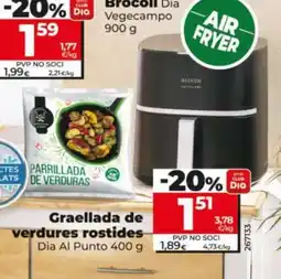 Dia Graellada de verdures rostides oferta