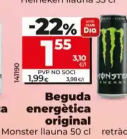 Dia MONSTER Beguda energètica original oferta