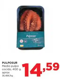 Alimerka PULPOSUR Medio pulpo cocido oferta