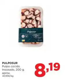 Alimerka PULPOSUR Pulpo cocido troceado oferta