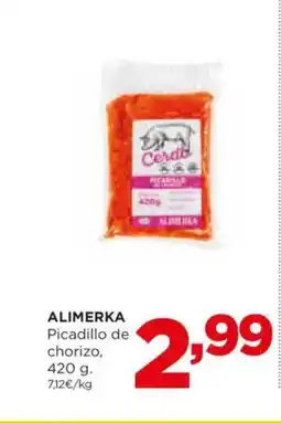 Alimerka ALIMERKA Picadillo de chorizo oferta