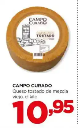 Alimerka CAMPO CURADO Queso tostado de mezcla viejo oferta