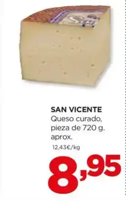 Alimerka SAN VICENTE Queso curado oferta