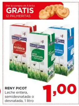 Alimerka RENY PICOT Leche entera, semidesnatada o desnatada oferta
